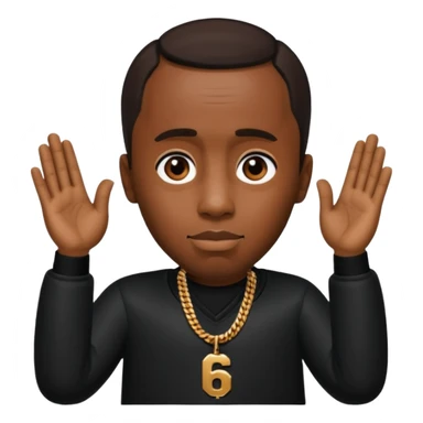 P Diddy doing 67 sticker