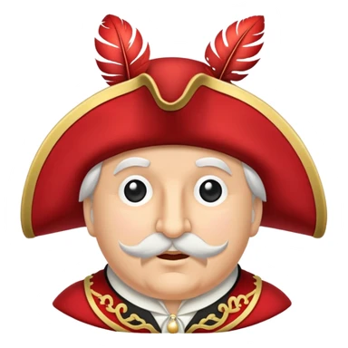 town crier hat, only the hat. sticker