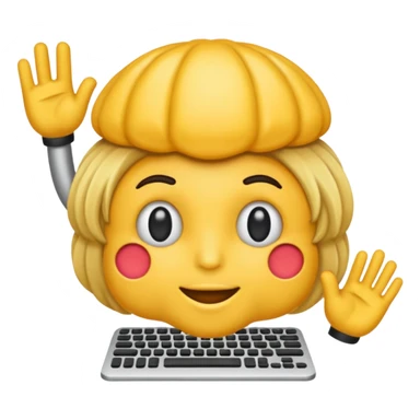 EMOJI DE CÉREBRO COMPUTADOR sticker