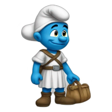 hope-smurf sticker