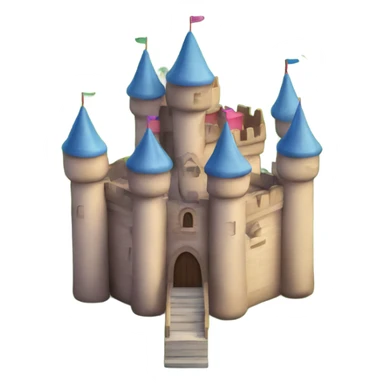 Inflatable castel  sticker