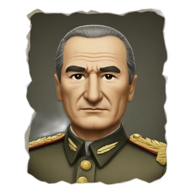 commander ataturk sticker