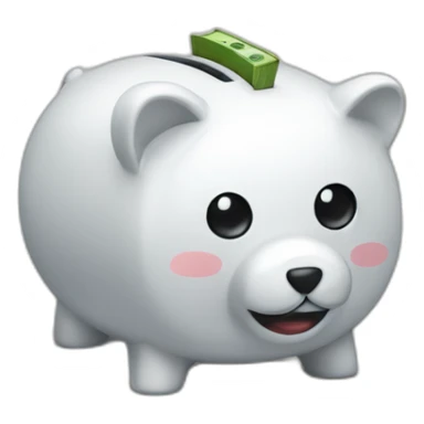 zurp money bank sticker