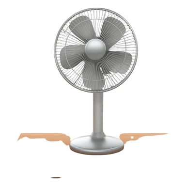 Table fan sticker