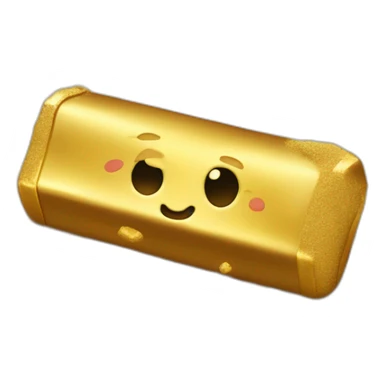 dust becoming gold bar sticker