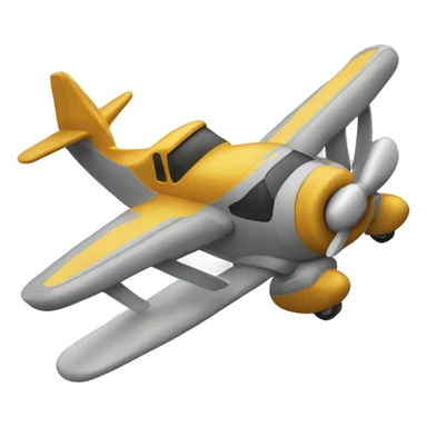 toy plane taking off sticker