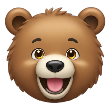 happy bear congratulations sticker