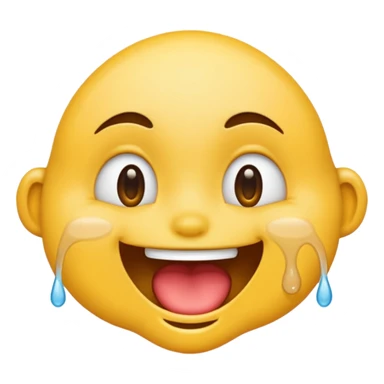 drooling face emoji sticker