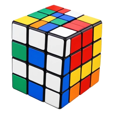 Rubik cube  sticker