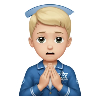 budda crying while praying with floating nazi illuminati eye of raw around him while saying boy with an israel symble on his hand sticker