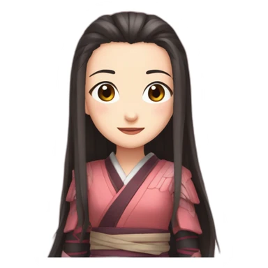Personnage nezuko sticker