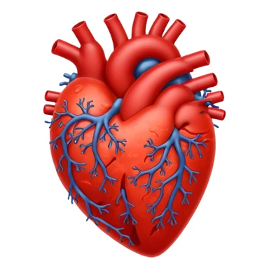 heart with bacteria sticker