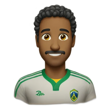 Brazilian por guy sticker