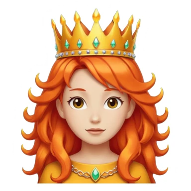 flame princess like in adventure time sticker