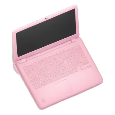 Soft Pink laptop 🩷 sticker