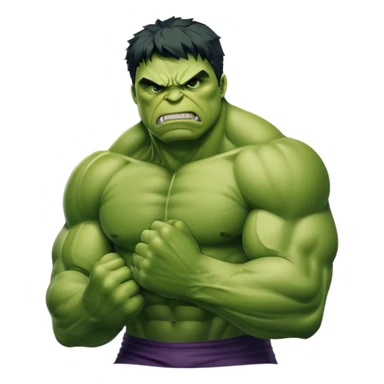 Hulk from Marvel sticker