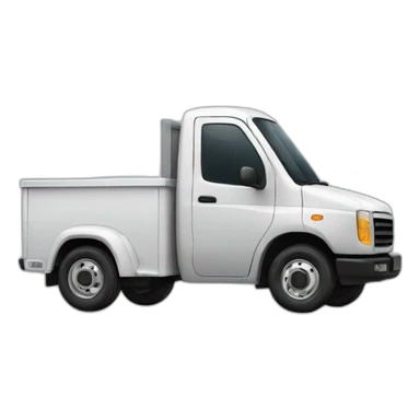 Open-sided light truck sticker