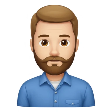 bearded fly with shirt sticker