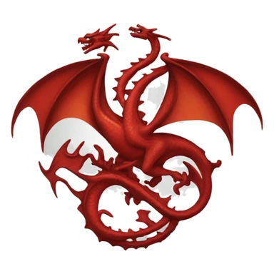 Targaryen dragons symbol sticker
