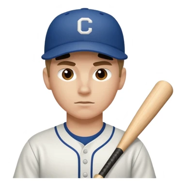 beisbolista haciendo ejercicios   sticker