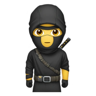 a ninja web engineer sticker