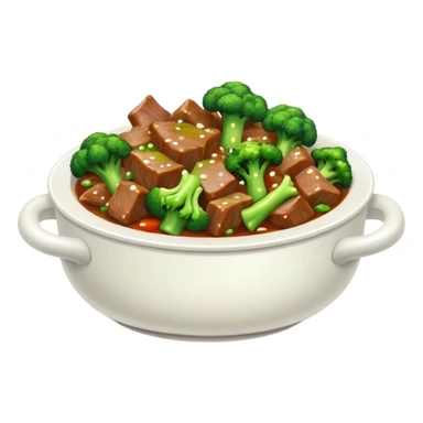 Beef and broccoli sticker