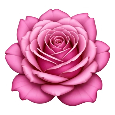 Pink rose sticker