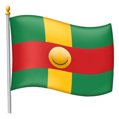 Emoji da bandeira de Pernambuco sticker