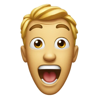 Amazed happy sticker