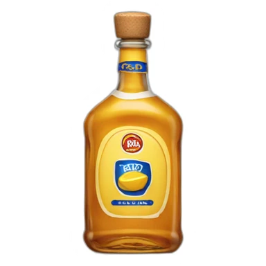 Ricard bottle sticker