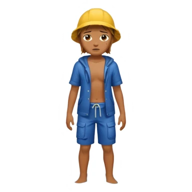 shipwreck survivor, full body sticker