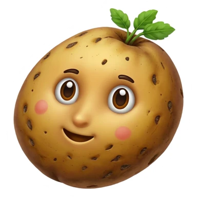 potato without face sticker