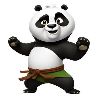Kung-fu panda  sticker