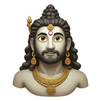 shiva god sticker