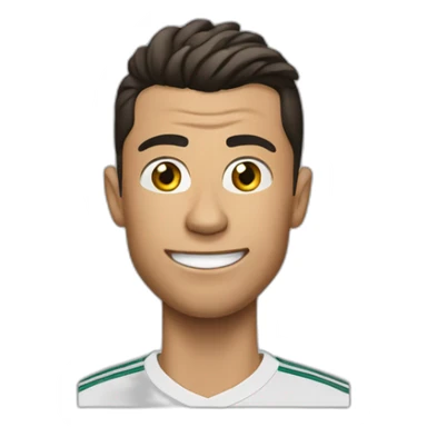 Cr7 qui fait caca sticker