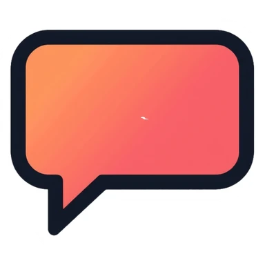 chat bubble with message icon sticker