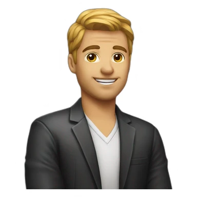 Giocatore di poker sticker