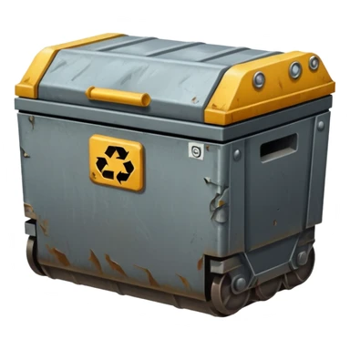 trash in trash out tech sticker