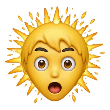 EXPLODING HEAD EMOJI sticker