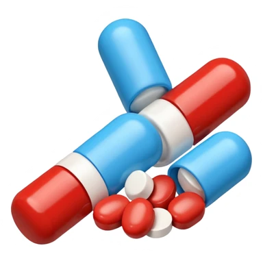 apochons avec des médicaments dedans qui sourient et rigolent sticker