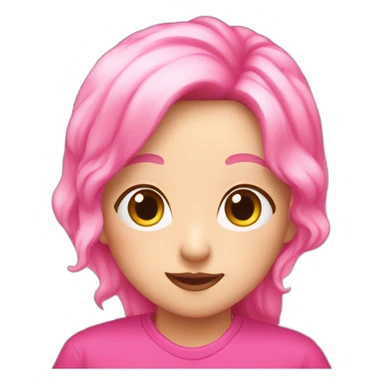 Pink_sweet_Pochita sticker