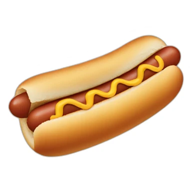 hot dog with teckel instead of saucage sticker