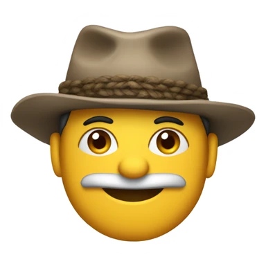 Croaisont with a hat sticker