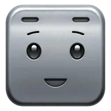 piece of steel sticker