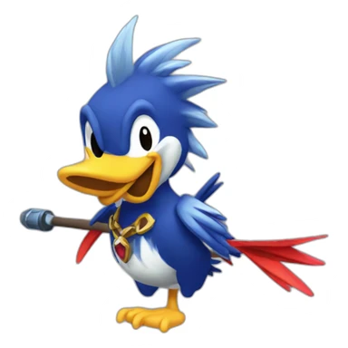 sora from kingdomhearts sticker