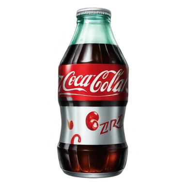 coca cola zero sticker