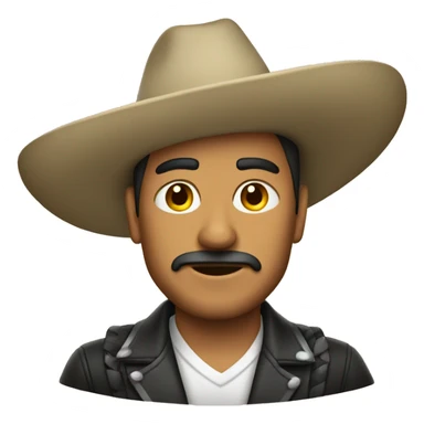 Mexicano con sonbrero sticker