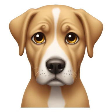 Dog sad sticker