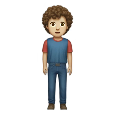 Stranger thing sur toilettes sticker