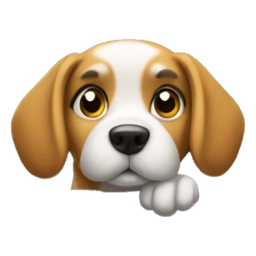 Dog in car locking doors sticker